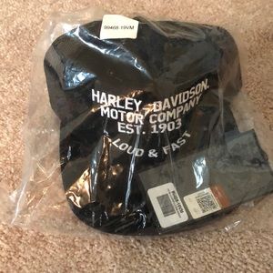 Harley-Davidson Flat Brim Hat NWT